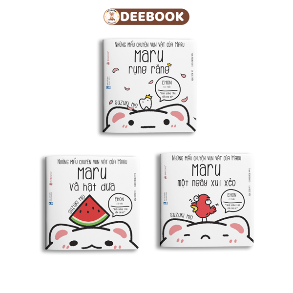 Bộ 3 cuốn những câu chuyện vụn vặt của Maru - Phần 2