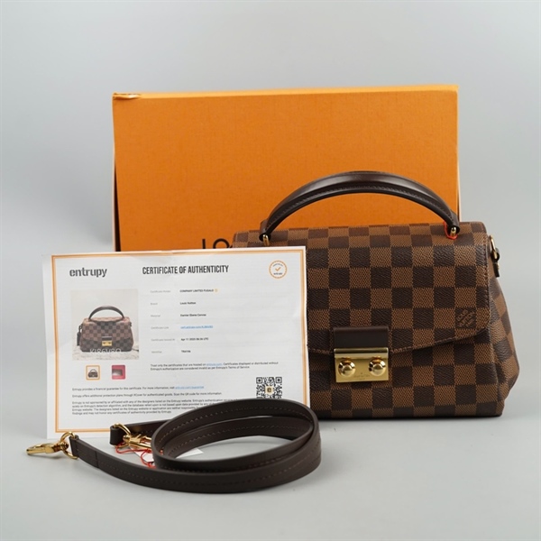 Túi LV Croisette nâu ô vuông (TR4196) (HT) sz24 +