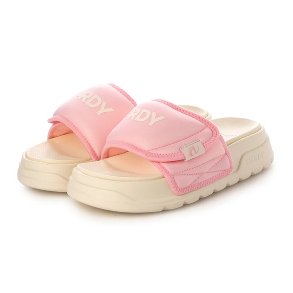 DÉP NERDY QUAI DÁN COMBI VELCRO SLIDE PINK - HỒNG