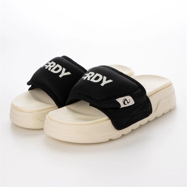 DÉP NERDY QUAI DÁN COMBI VELCRO SLIDE BLACK - ĐEN