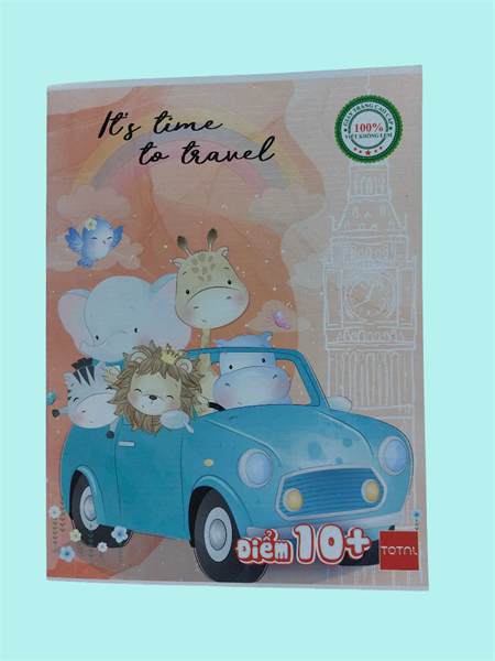 Vở học sinh Total Điểm 10+ 100g/m2 96 trang