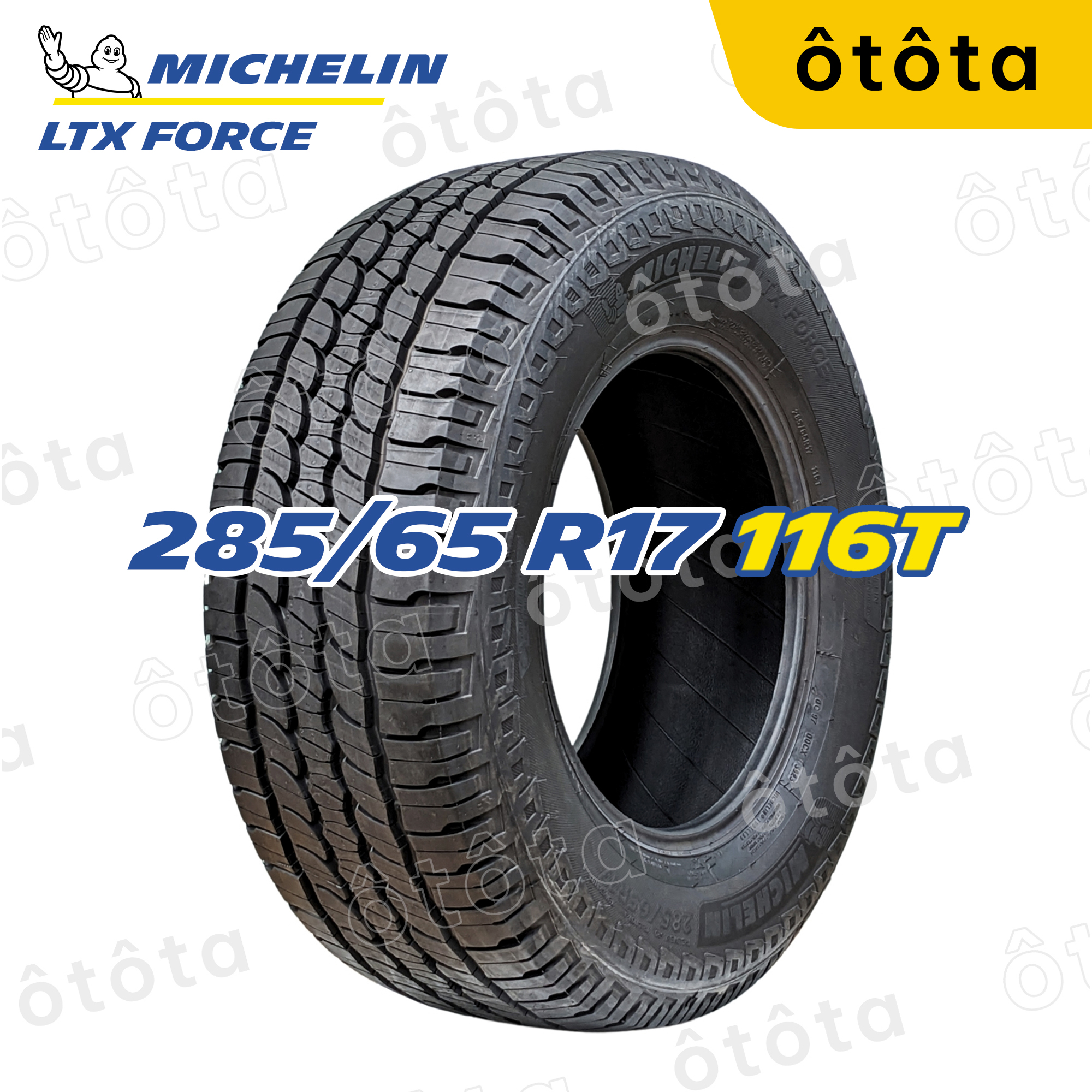 Lốp Michelin 285/65 R17 116T LTX Force