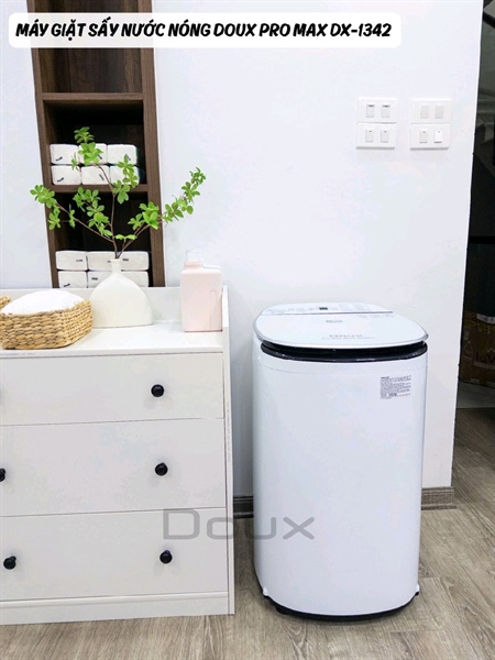 Máy giặt sấy nước nóng doux 1341 pro max
