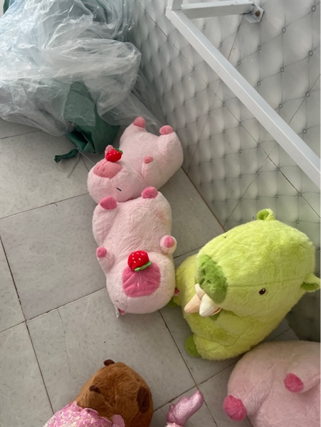 Gấu capy hồng rút S4