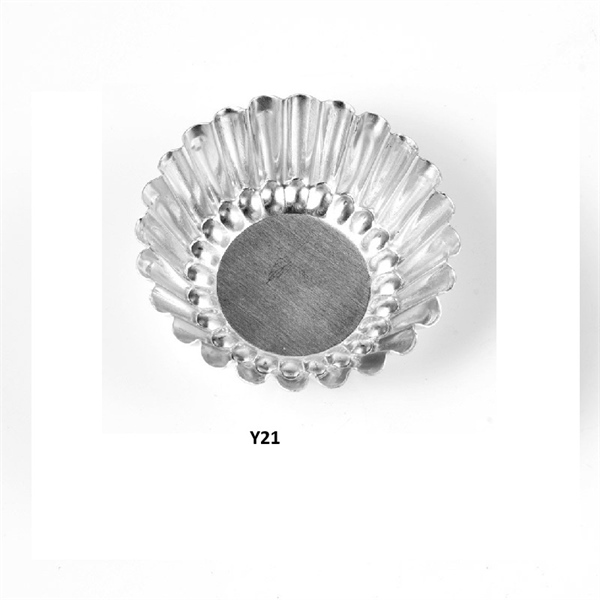 10 Khuôn tart inox mẫu hoa Y21
