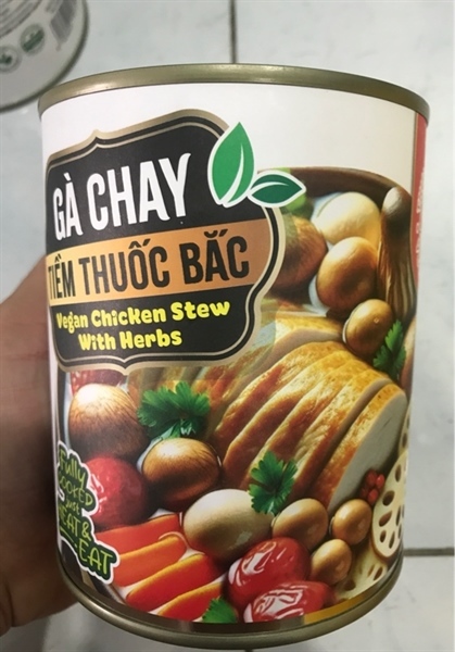 GÀ CHAY TIỀM THUỐC BẮC - ÂU LẠC 800gr