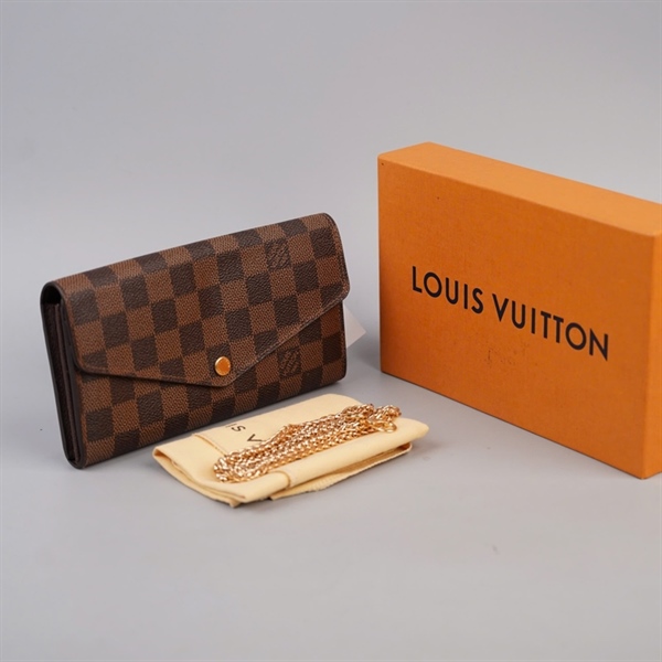 Ví LV ô vuông nâu (LT) KG+