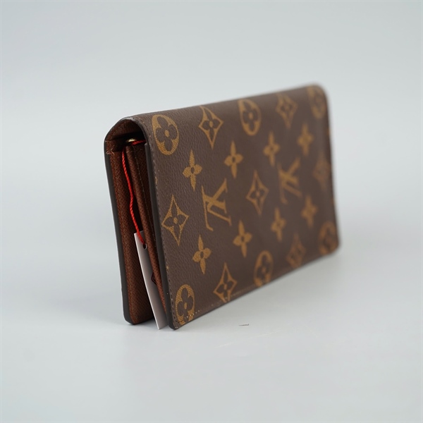 Ví LV hoa nâu gập 2 (LT) KG+