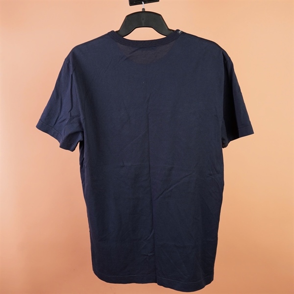 Áo thun D&G xanh đậm logo vàng +