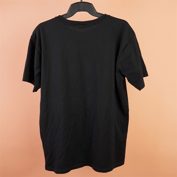 Áo thun Celine đen cổ tròn sz M +