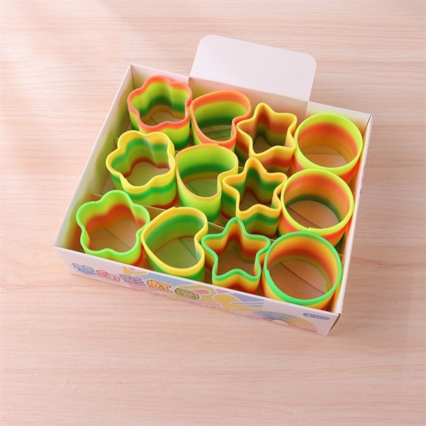 Lò xo cầu vồng nhiều hình