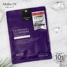 Mặt nạ EXOSOME + GLUTATHIONE tím 10 miếng