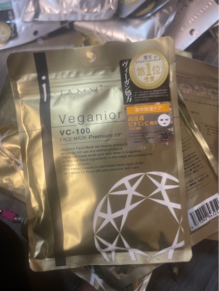 Mặt nạ veganior VC100 vàng