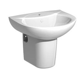 Chậu rửa kèm chân treo tường