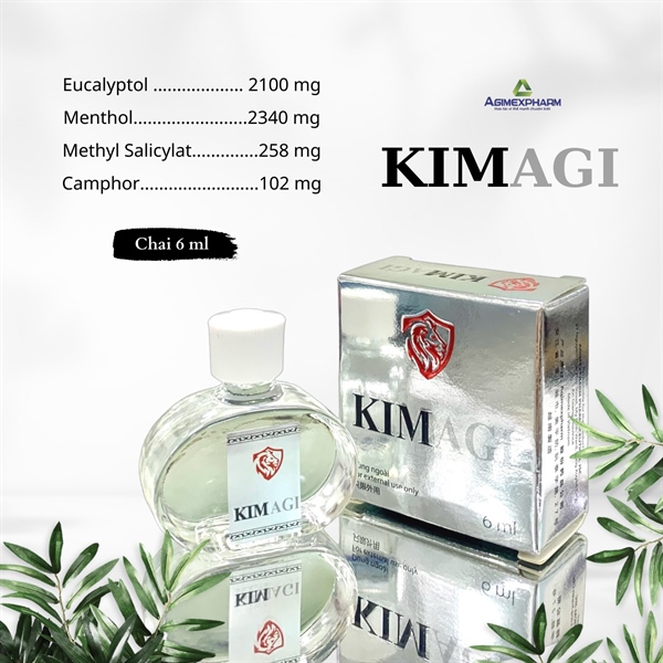 Dầu gió Kimagi 6ml - Agimexpharm 2