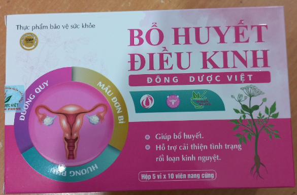 Bổ huyết điều kinh Đông Dược Việt (H*5vỉ*10viên) - Kiến Tạo Việt