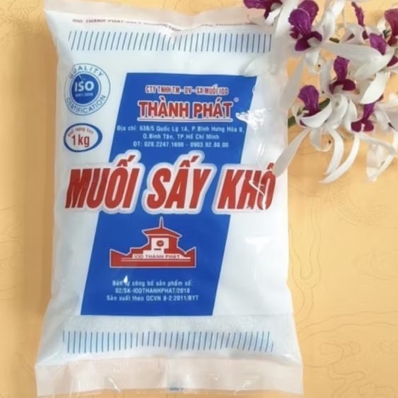 Muối sấy khô