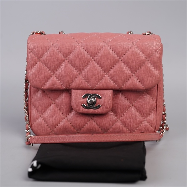 Túi Chanel hồng đất (25649129) sz20 KG+