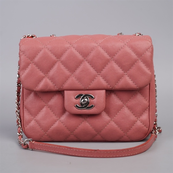Túi Chanel hồng đất (25649129) sz20 KG+