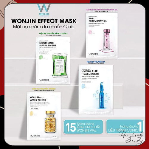 [WONJIN] Mặt Nạ Wonjin Effect Water Toning hộp 10 miếng