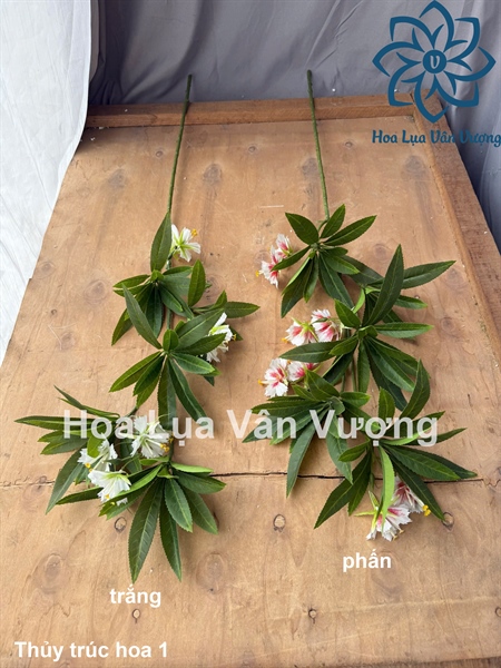 Thủy trúc hoa 1 - Lá cành dài - Hoa Lụa Vân Vượng