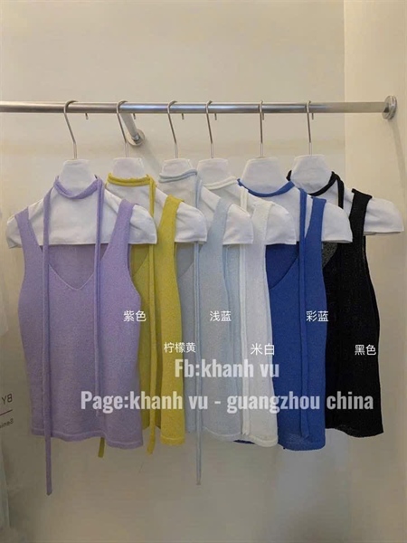 Áo Ba Lỗ Dệt Kim 1058