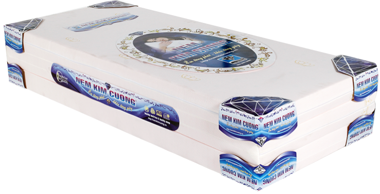 Nệm Gấp 3 Thông hơi Cao cấp Kim Cương
