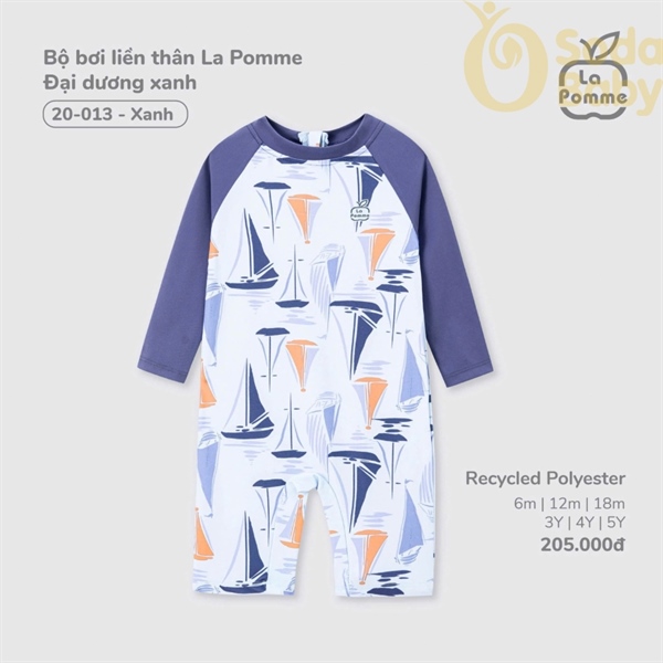 Lapomme Bộ bơi liền thân Đại dương xanh - Xanh