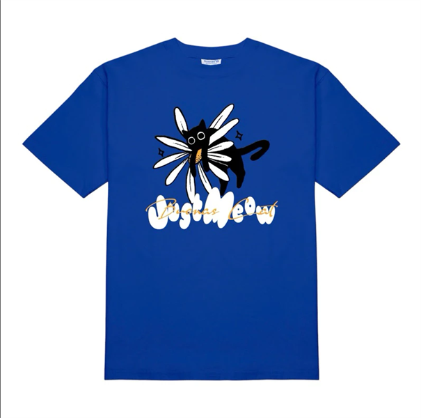 BUENAS® "JUST MEOWS FLOWER" T-SHIRT / JM02-COBAN