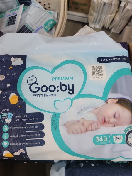 Tã quần Gooby đêm mẫu mới M 34 miếng