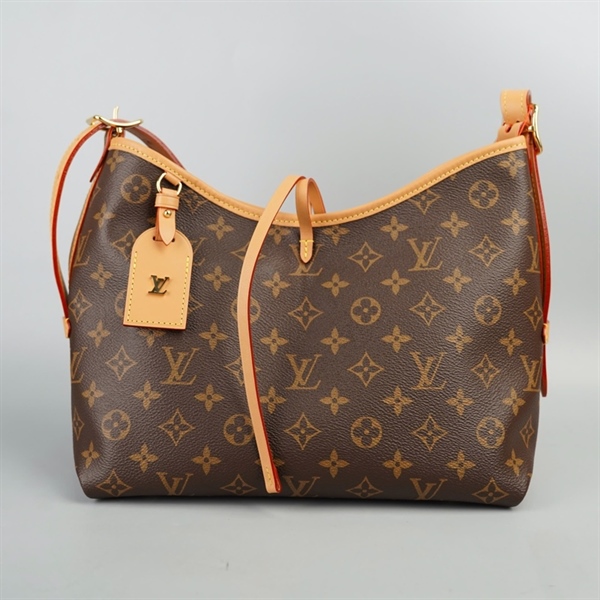 Túi LV Carryall hoa nâu kèm ví sz28 +