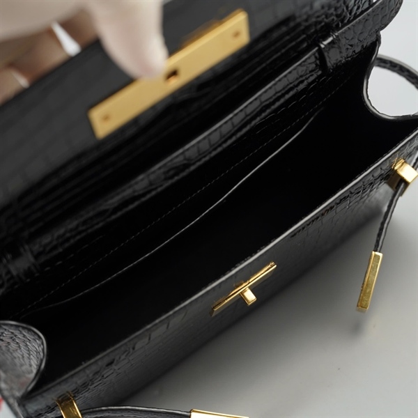 Túi YSL Manhattan đen sz24 +