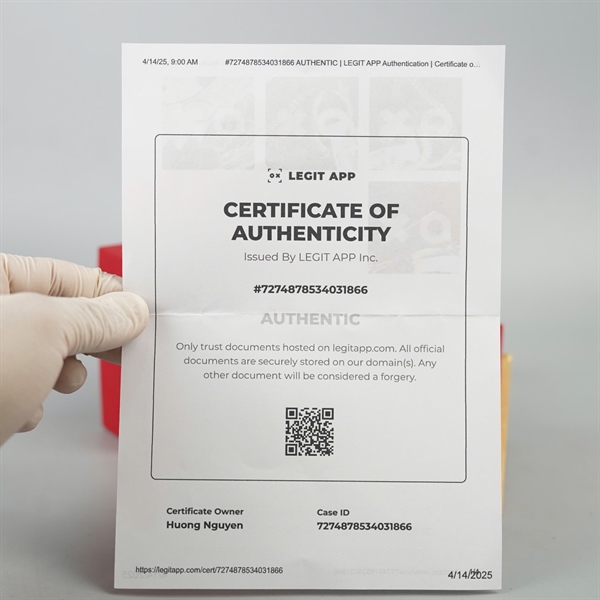 Cài áo Chanel vàng hình rồng +