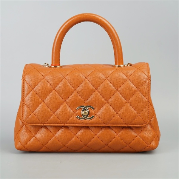 Túi Chanel Coco cam sz24 +