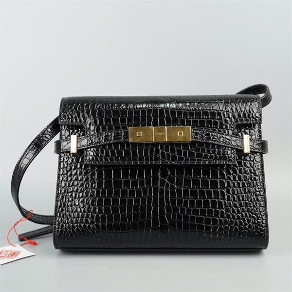 Túi YSL Manhattan đen sz24 +