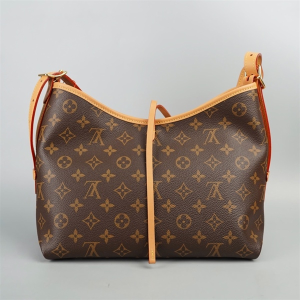 Túi LV Carryall hoa nâu kèm ví sz28 +