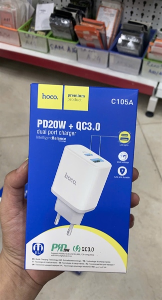Sạc HOCO C105A/CS83A 20W+3.0
