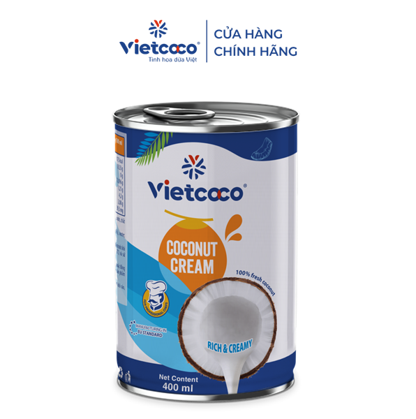 Nước Cốt Dừa Lon Vietcoco 400ML