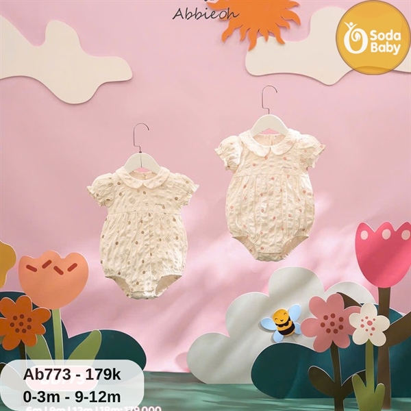 Abbie Body chip cổ sen Ab773 - hồng