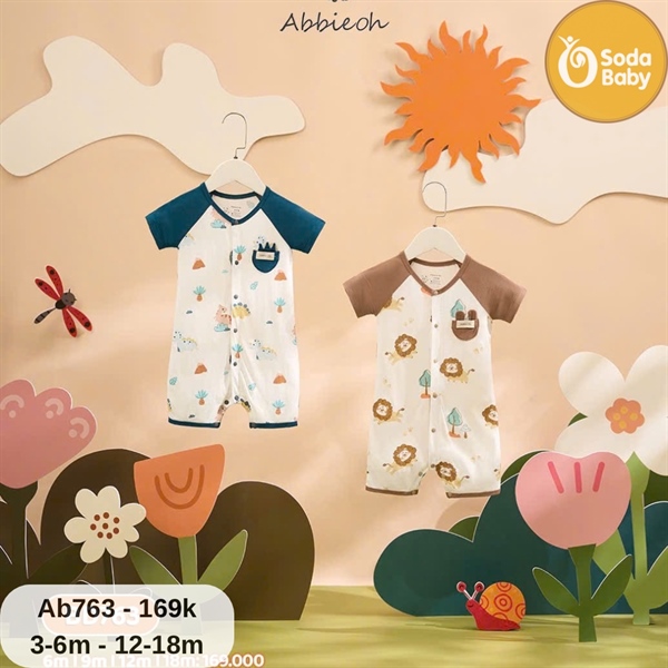 Abbie Body ngắn Ab763 - nâu