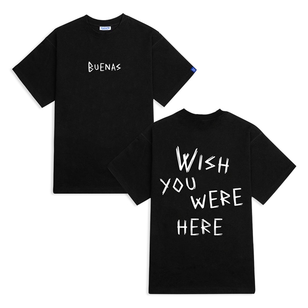BUENAS® "WISH YOU WERE HERE" T-SHIRT / SWT79