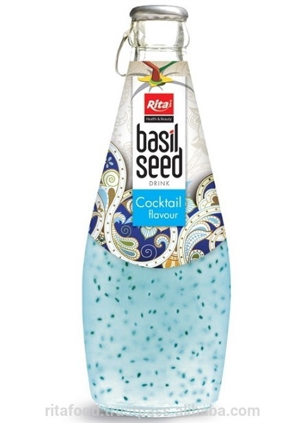 RITA nước uống hạt é hương cocktail trái cây 290ml