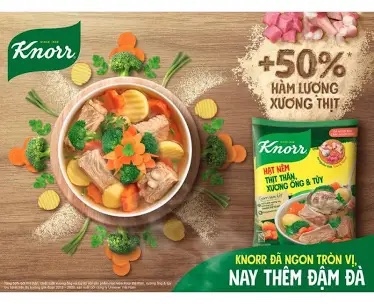 Hạt nêm Knorr 400g mua 1 tặng 1