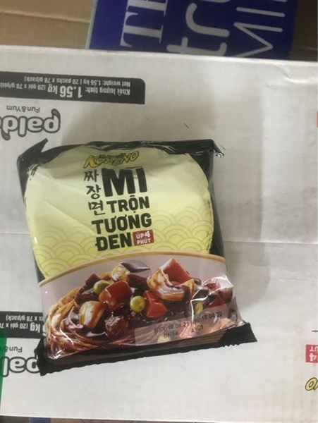 Mì trộn tương đen Koreno 78g