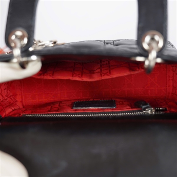 Túi Dior Lady đen (29-MA-1106) szS KG+