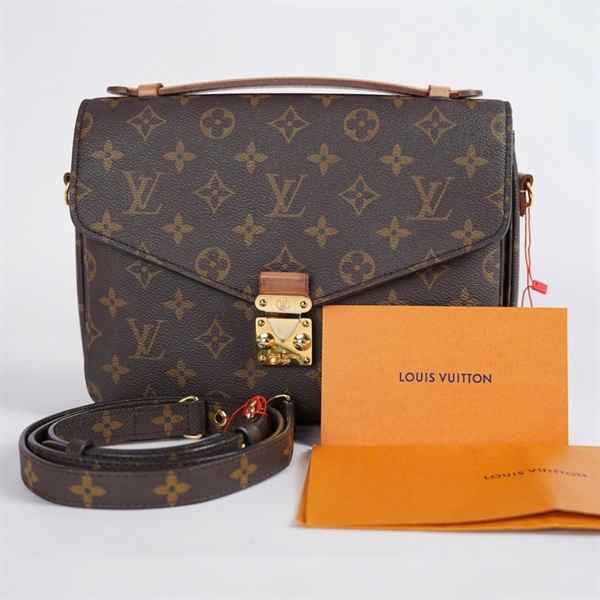 Túi LV Metis hoa nâu sz25 KG+