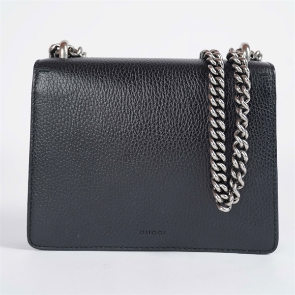 Túi GG Dionysus đen (421970-204991) sz20 KG+