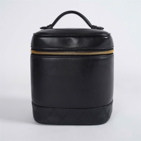 Túi Chanel Vanity đen (4120396) sz15 KG+