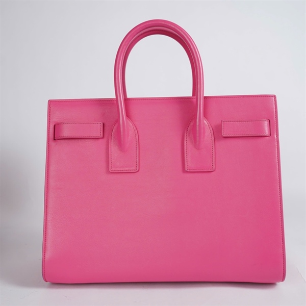 Túi YSL Handle hồng kèm ổ + 2 chìa sz32 KG+