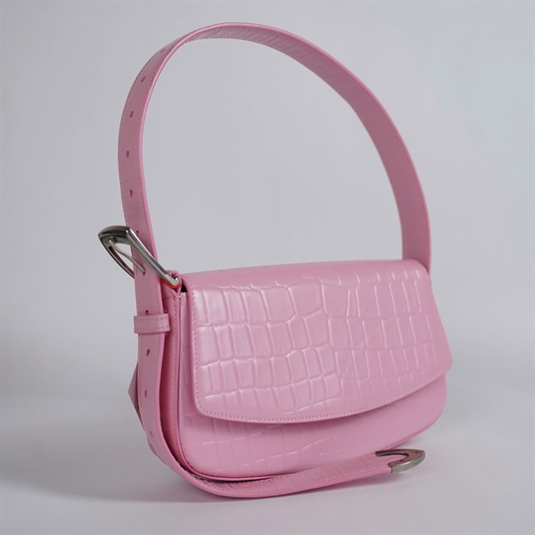 Túi Balenciaga kẹp nách hồng (618930-5616-T-562481) sz24 KG+